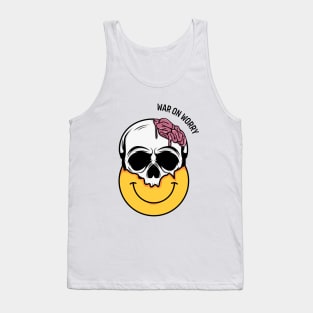 War On Worry Skull Tank Top